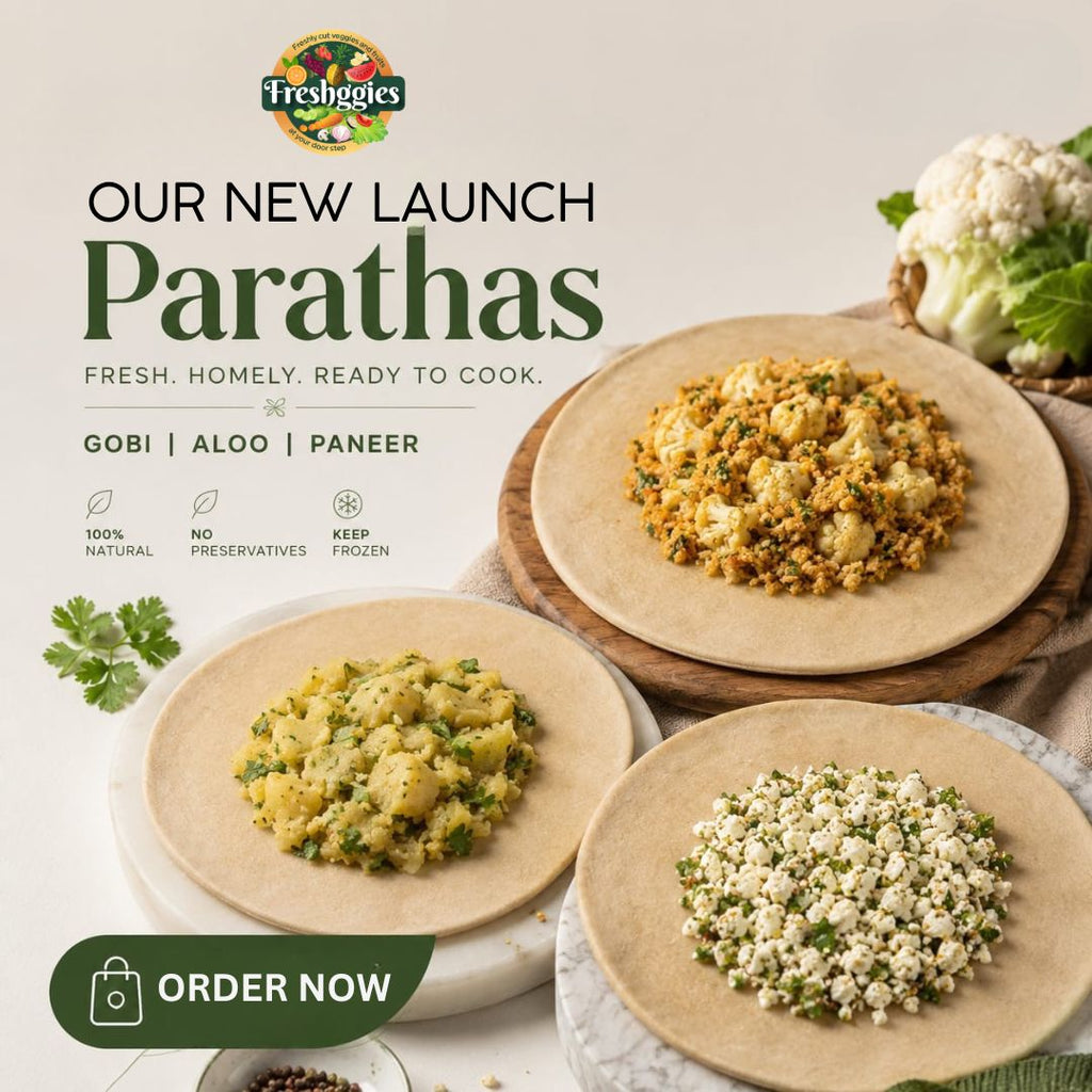 Fresh Stuffed Parathas / ஸ்டஃப்டு பராத்தாக்கள்