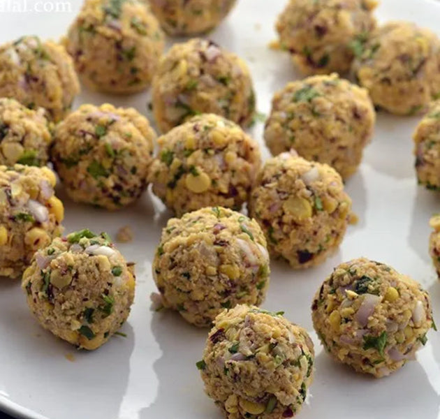 Brown Chana Vada Batter