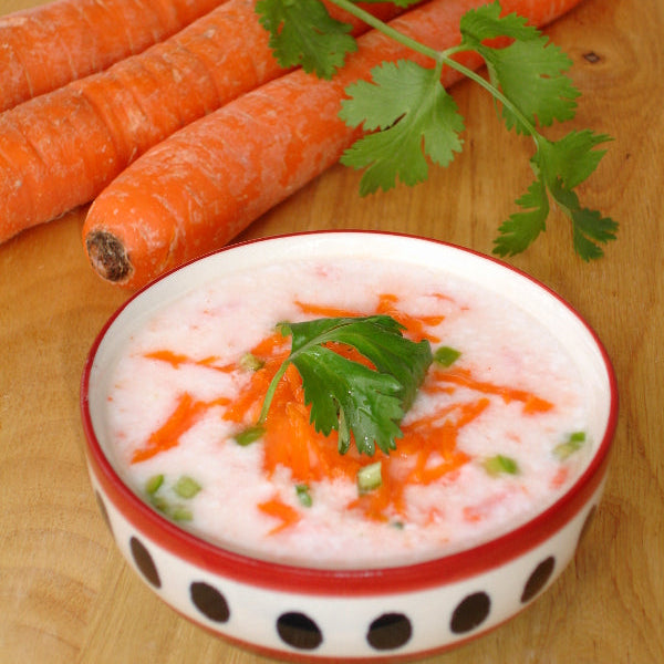 Carrots & Cucumber Raita
