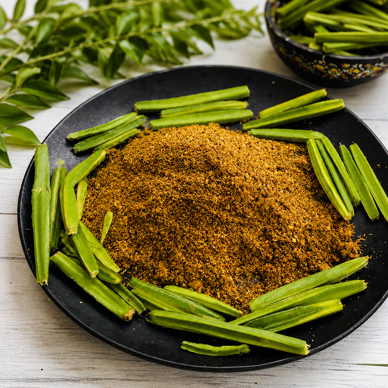 pirandai  idly podi /  பிரண்டை  இட்லி பொடி