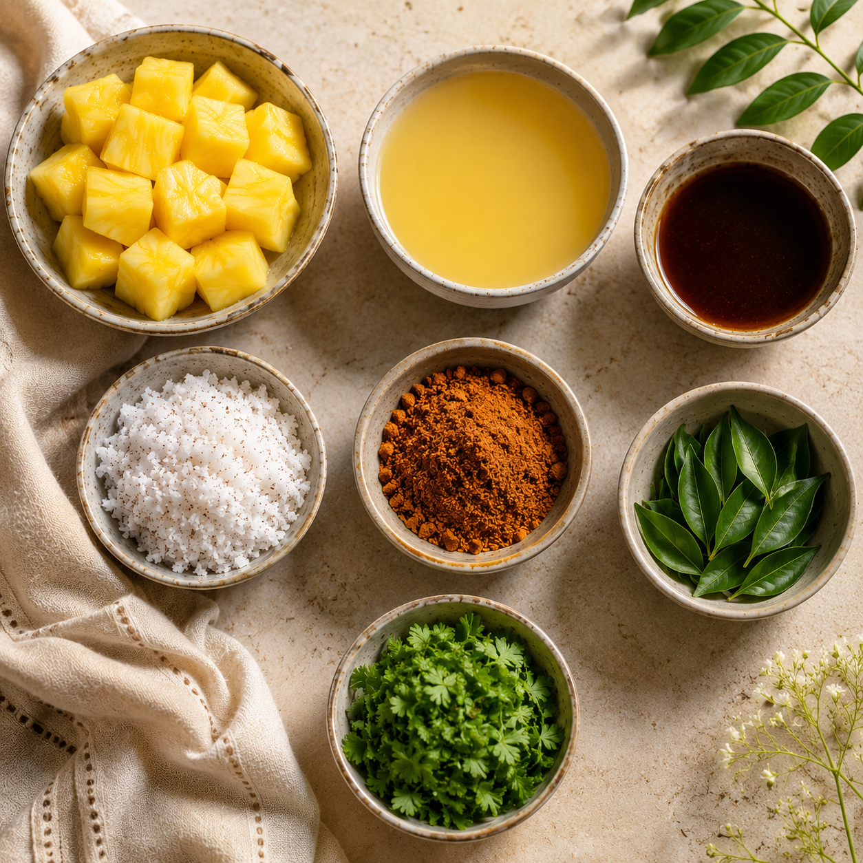 Udupi Pineapple Rasam Kit / உடுப்பி அன்னாசி ரசம் கிட்