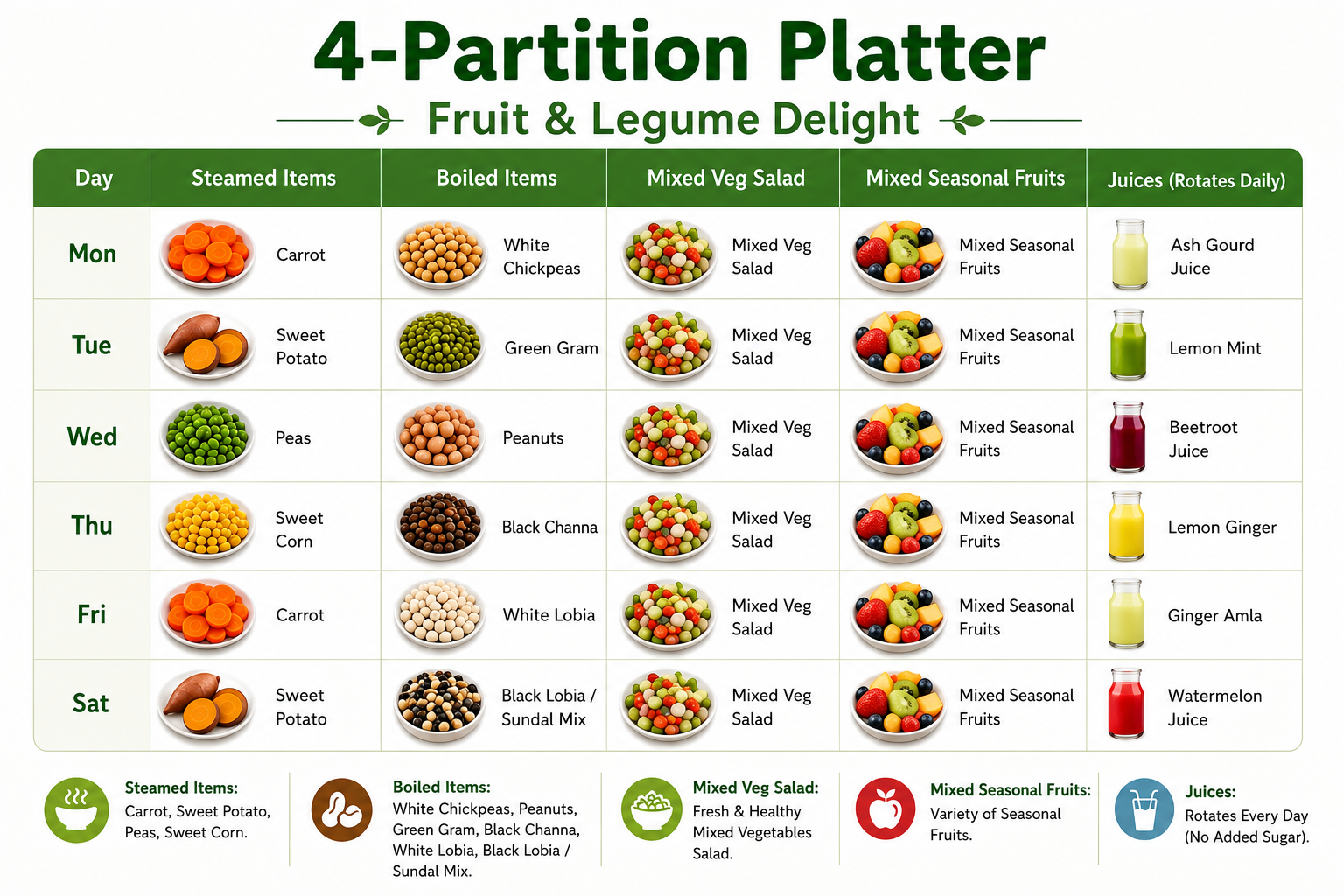 fruit and legume delight Platter