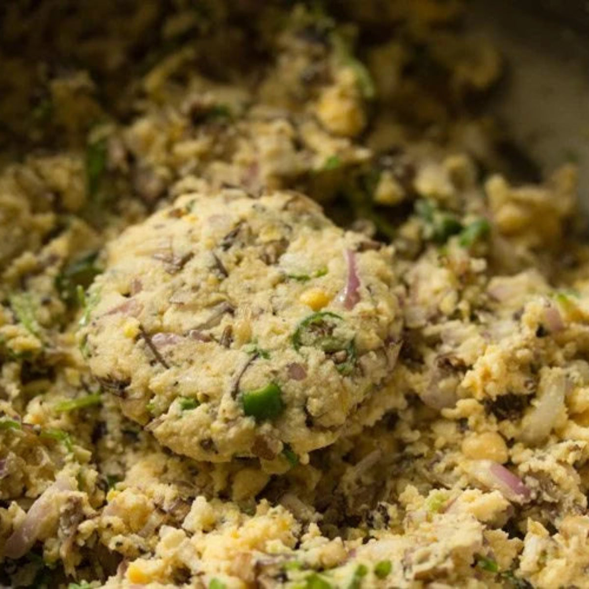 Green Moong With Vaazhapoo Vada