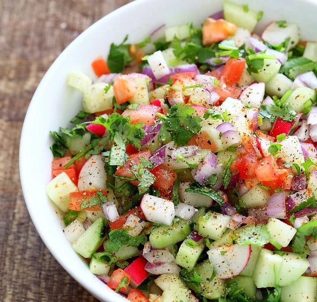 Kachumber Salad Cuts