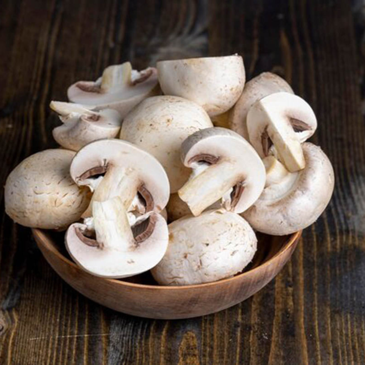 Mushroom peeled