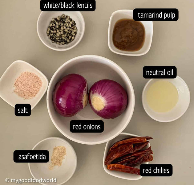 Onion Chutney Cuts