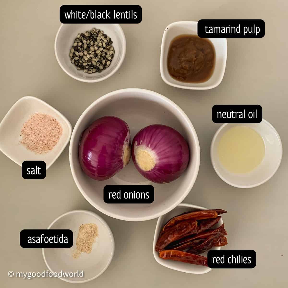 Onion Chutney Cuts