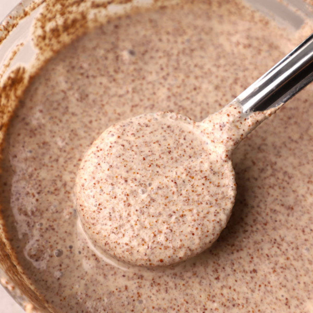 Sivappu Kavuni (Red Rice) Batter