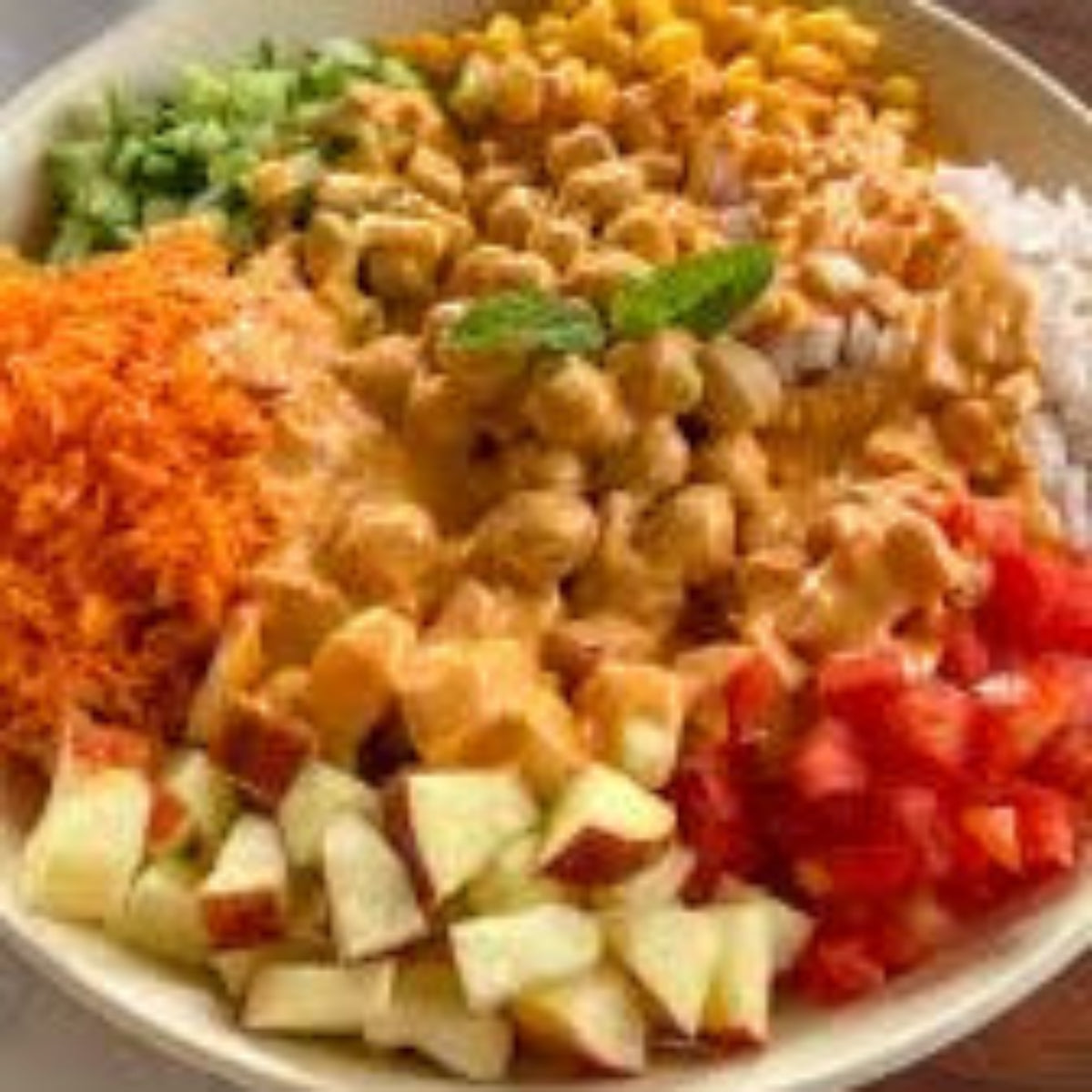 Tandoori Chole Salad
