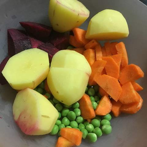 Veg cutlet cuts