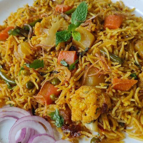 Veg Biryani Cuts Kit