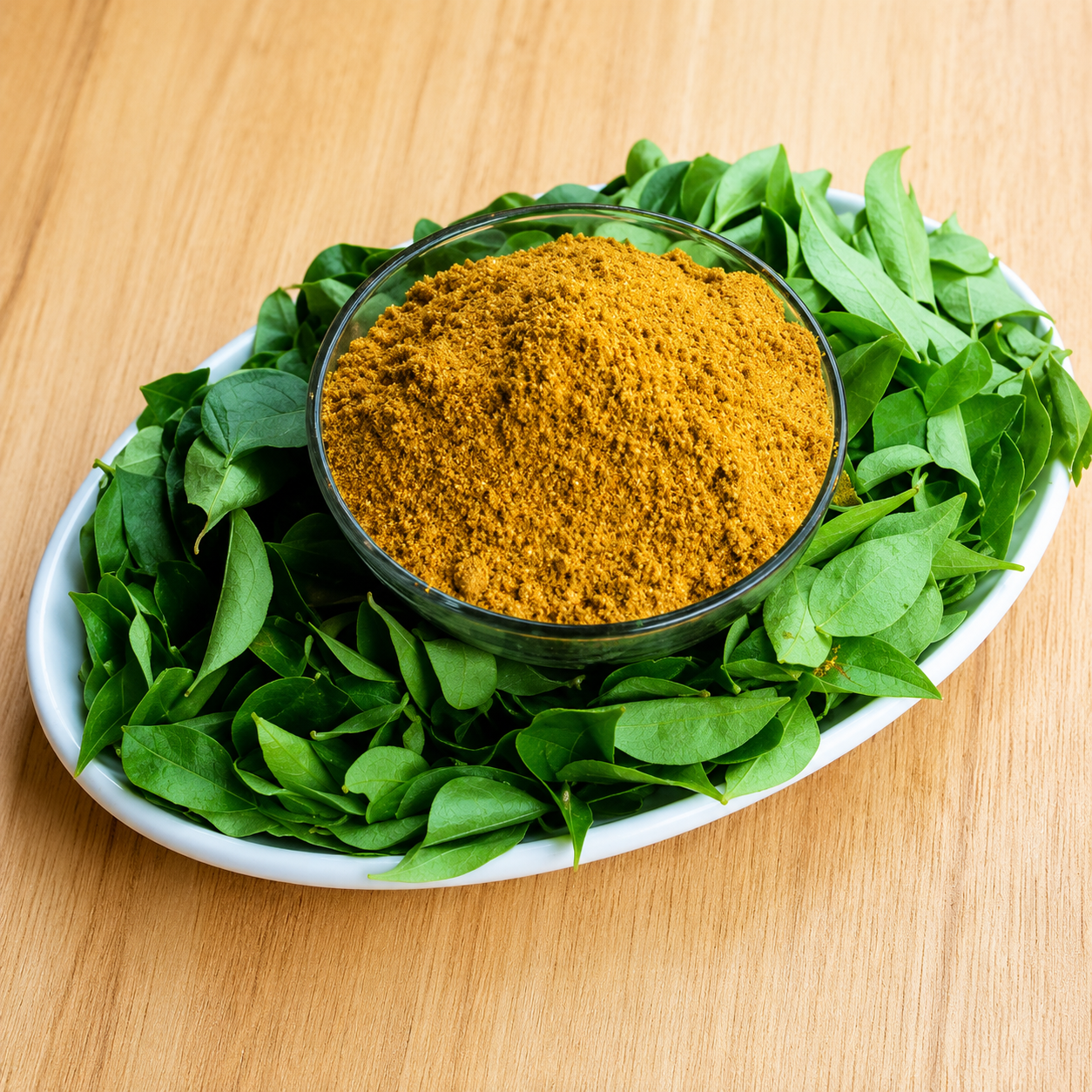 Curry leaves Idly podi